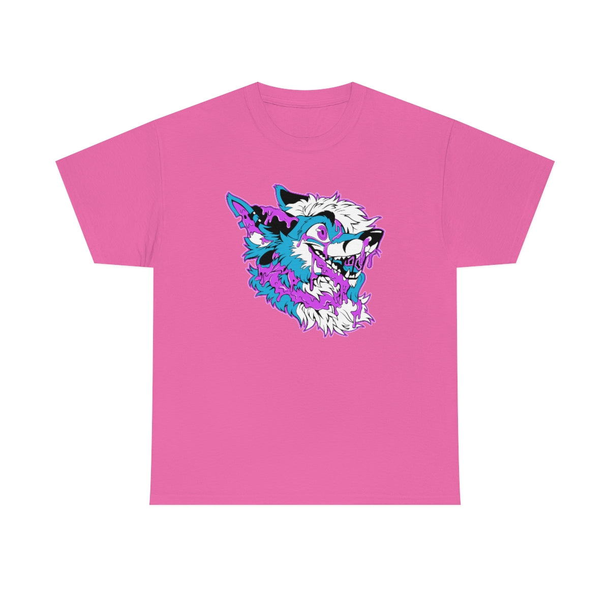 Light Blue and Pink - T-Shirt T-Shirt Artworktee Pink S 