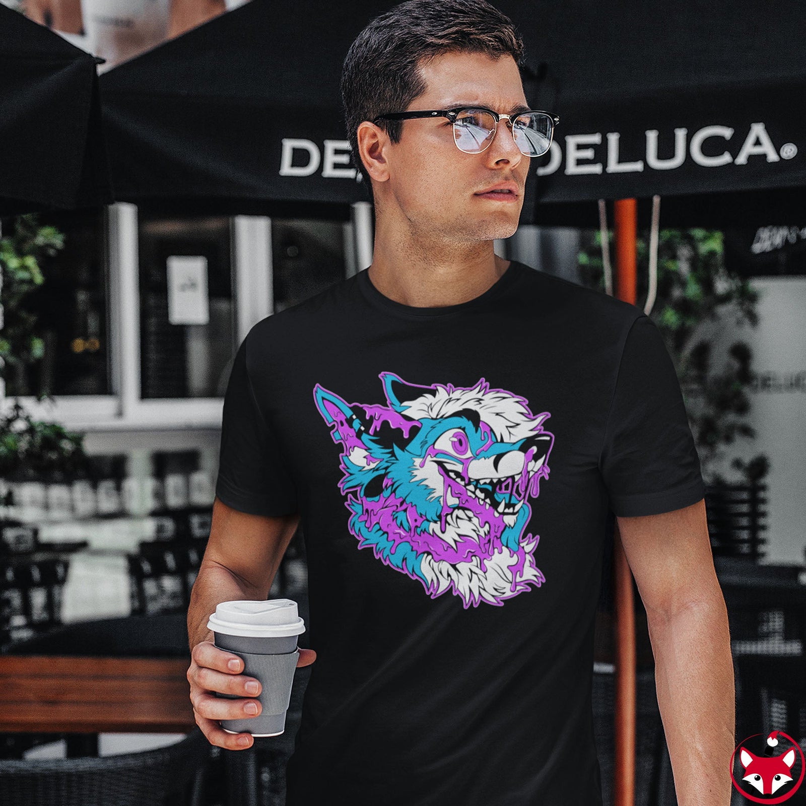 Light Blue and Pink - T-Shirt T-Shirt Artworktee 