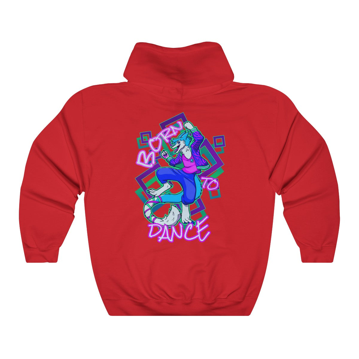 Born to Dance - Hoodie Hoodie Artworktee Red S 