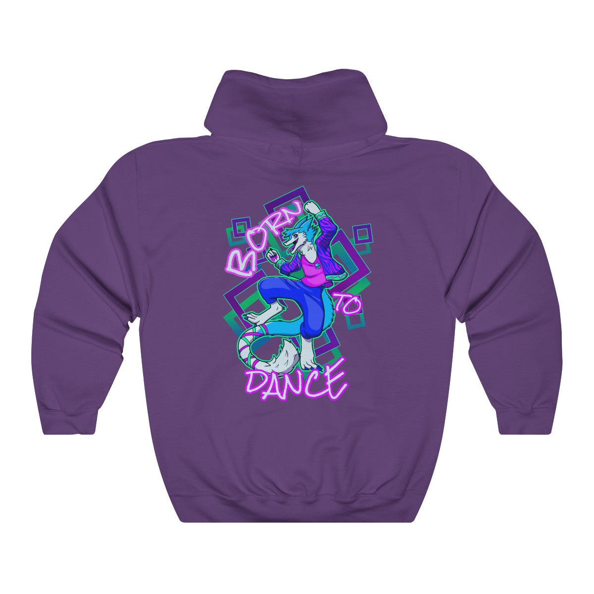 Born to Dance - Hoodie Hoodie Artworktee Purple S 