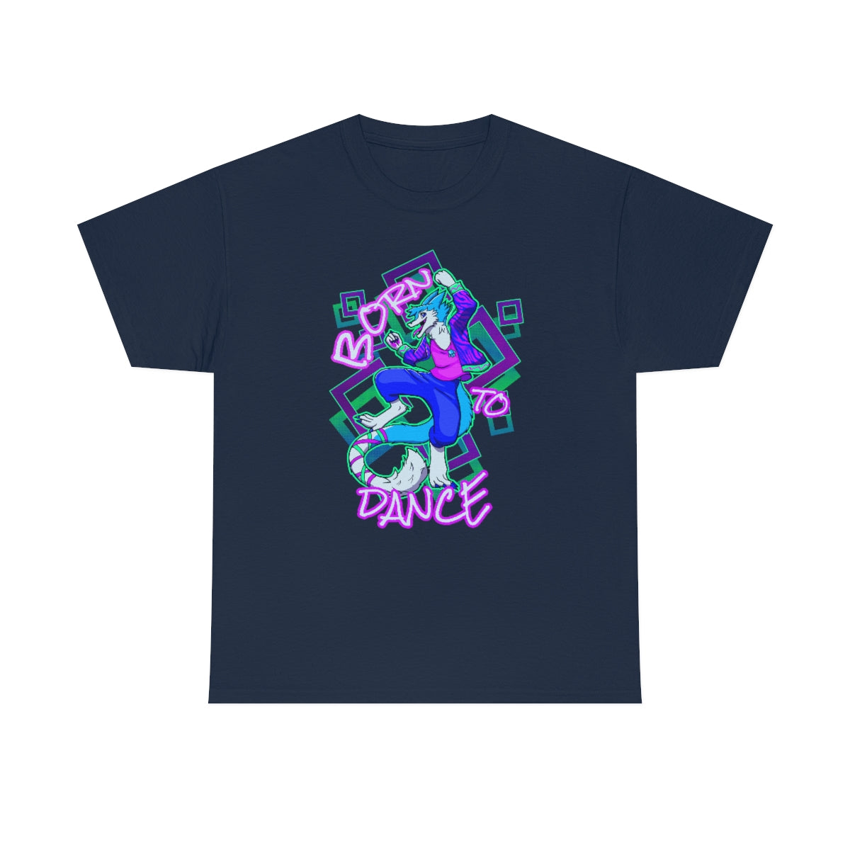 Born to Dance - T-Shirt T-Shirt Artworktee Navy Blue S 