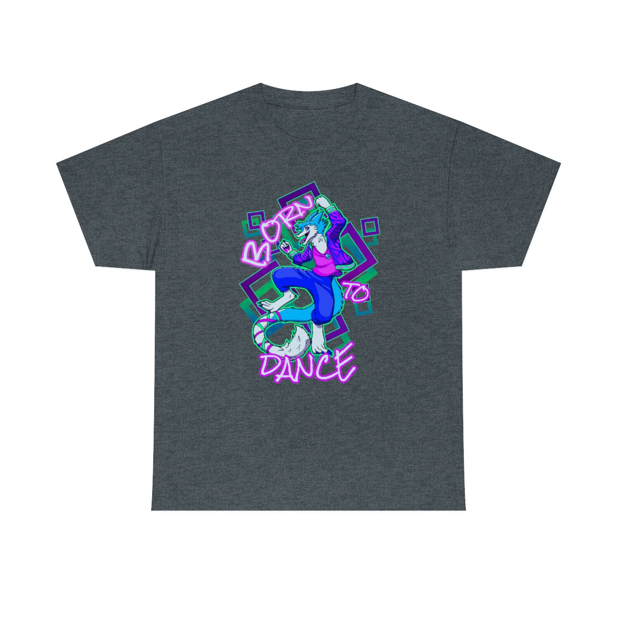 Born to Dance - T-Shirt T-Shirt Artworktee Dark Heather S 