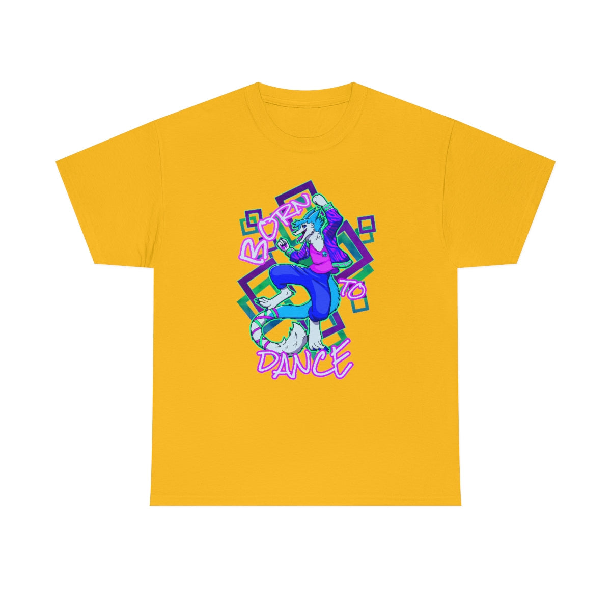 Born to Dance - T-Shirt T-Shirt Artworktee Gold S 