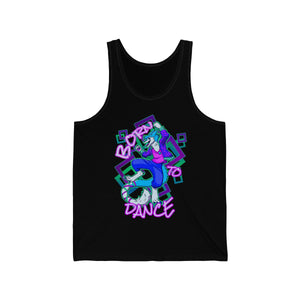 Born to Dance - Tank Top Tank Top Artworktee Black XS 