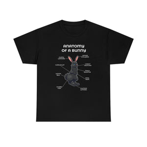 Bunny Black - T-Shirt T-Shirt Artworktee Black S 
