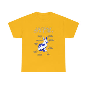 Bunny Blue - T-Shirt T-Shirt Artworktee Gold S 