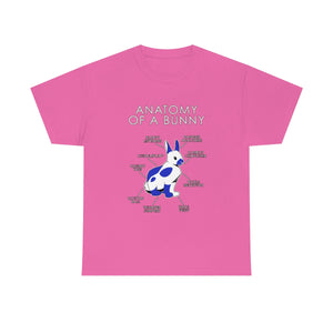 Bunny Blue - T-Shirt T-Shirt Artworktee Pink S 