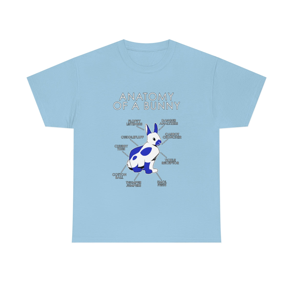 Bunny Blue - T-Shirt T-Shirt Artworktee Light Blue S 