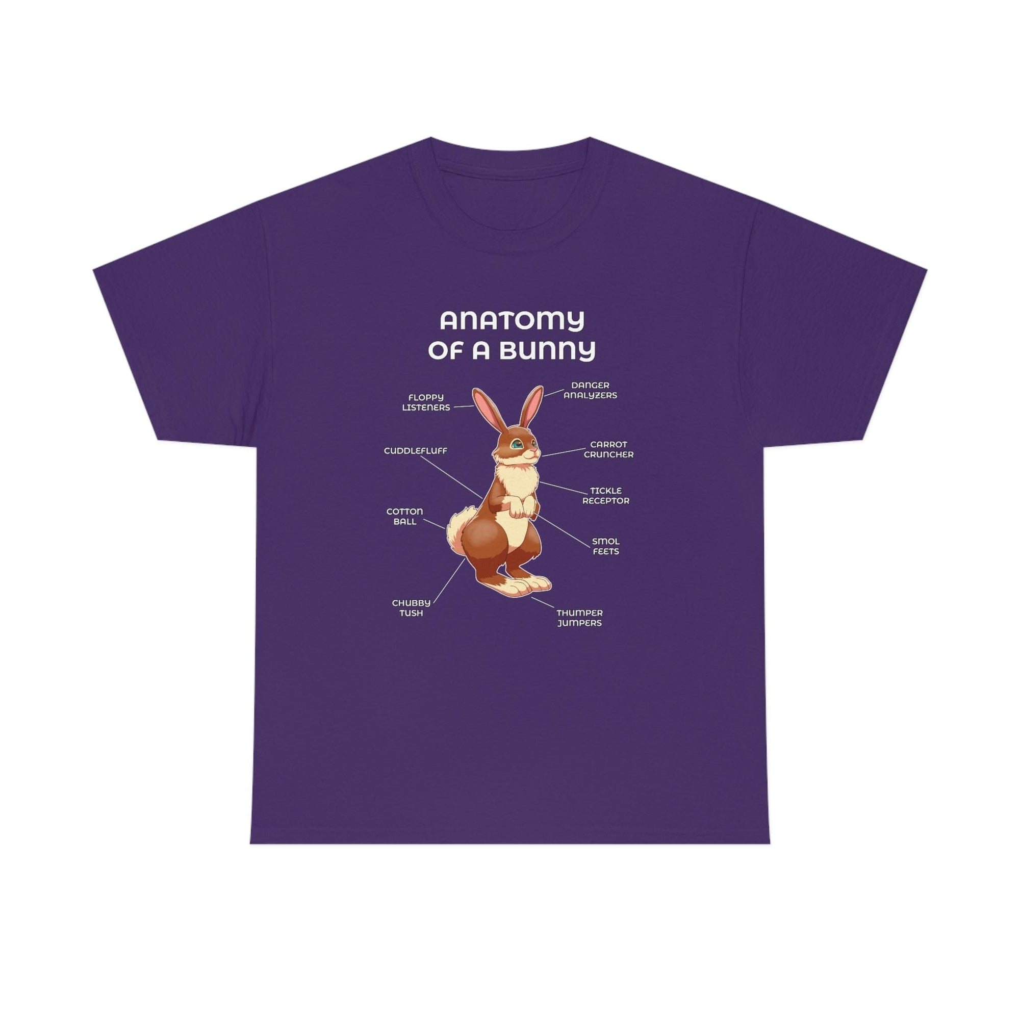 Bunny Brown - T-Shirt T-Shirt Artworktee Purple S 