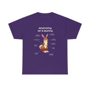 Bunny Brown - T-Shirt T-Shirt Artworktee Purple S 