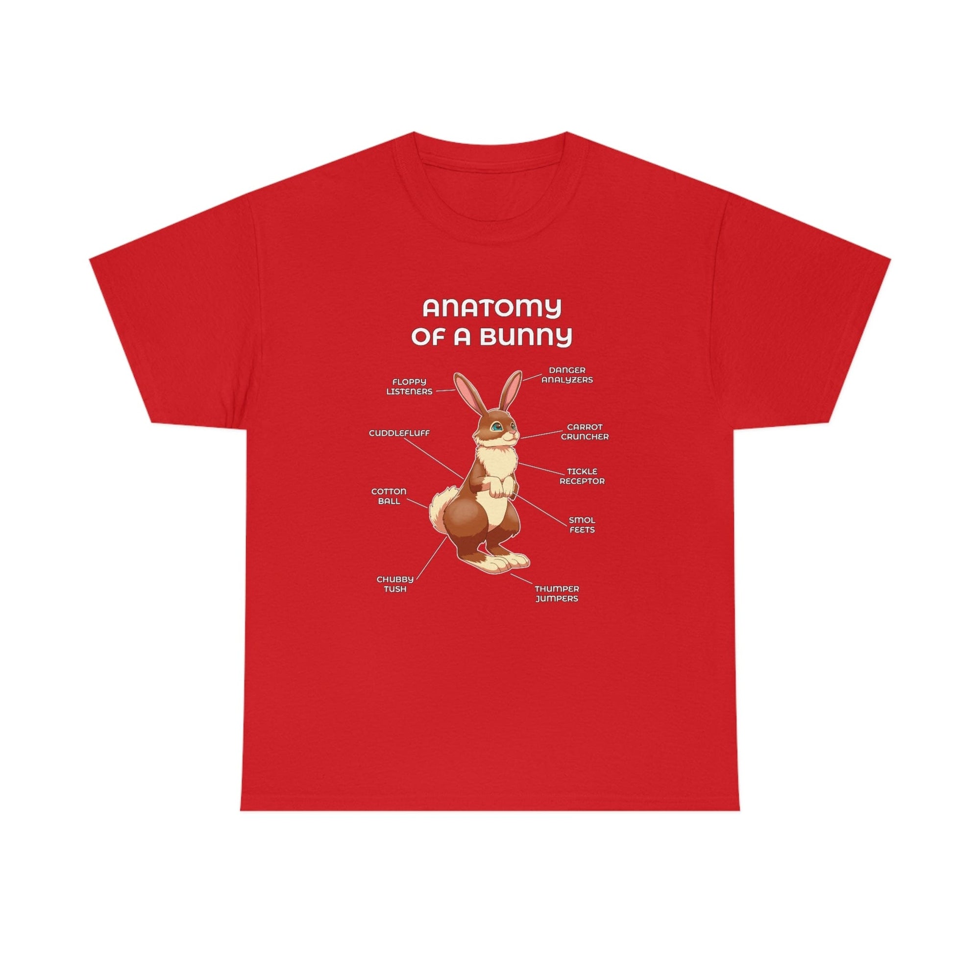 Bunny Brown - T-Shirt T-Shirt Artworktee Red S 
