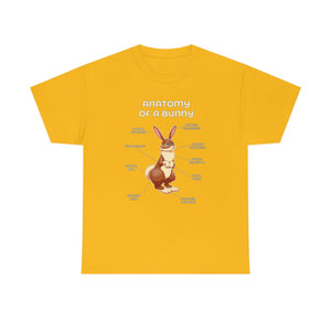Bunny Brown - T-Shirt T-Shirt Artworktee Gold S 
