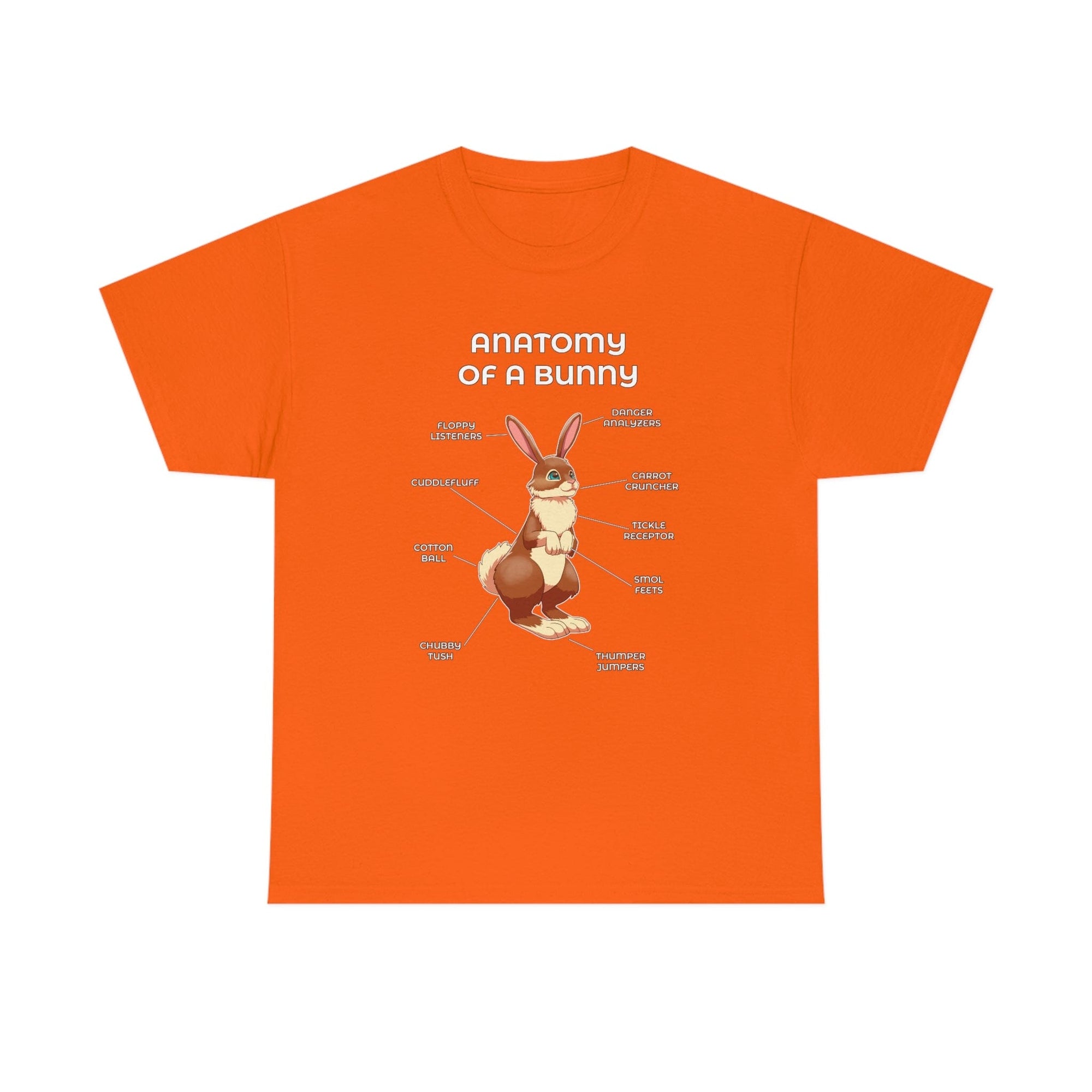 Bunny Brown - T-Shirt T-Shirt Artworktee Orange S 