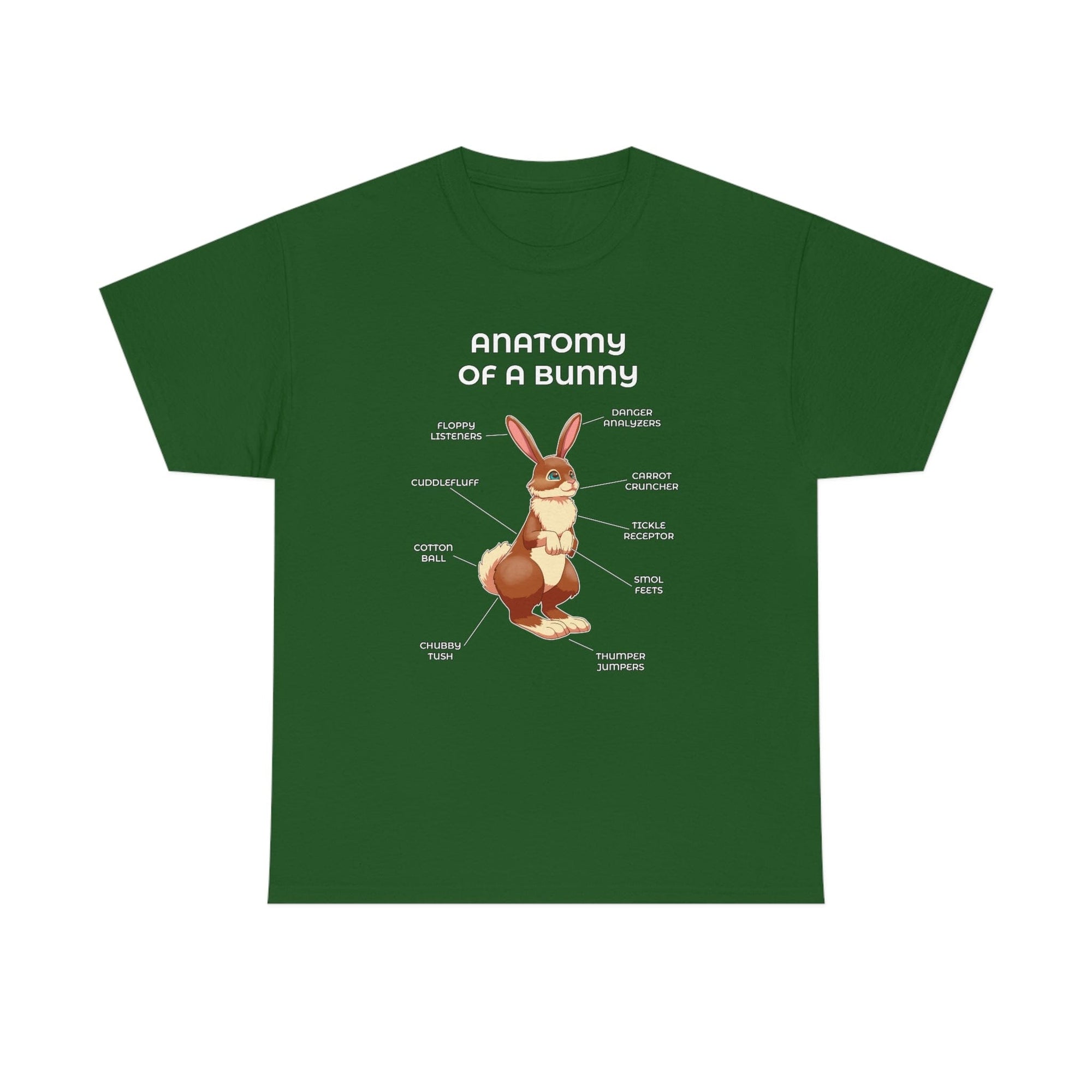 Bunny Brown - T-Shirt T-Shirt Artworktee Green S 