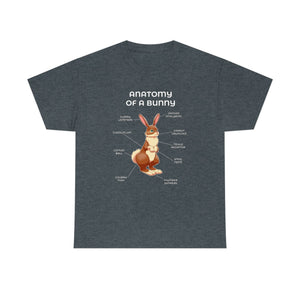 Bunny Brown - T-Shirt T-Shirt Artworktee Dark Heather S 