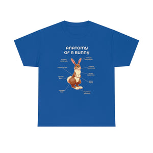 Bunny Brown - T-Shirt T-Shirt Artworktee Royal Blue S 