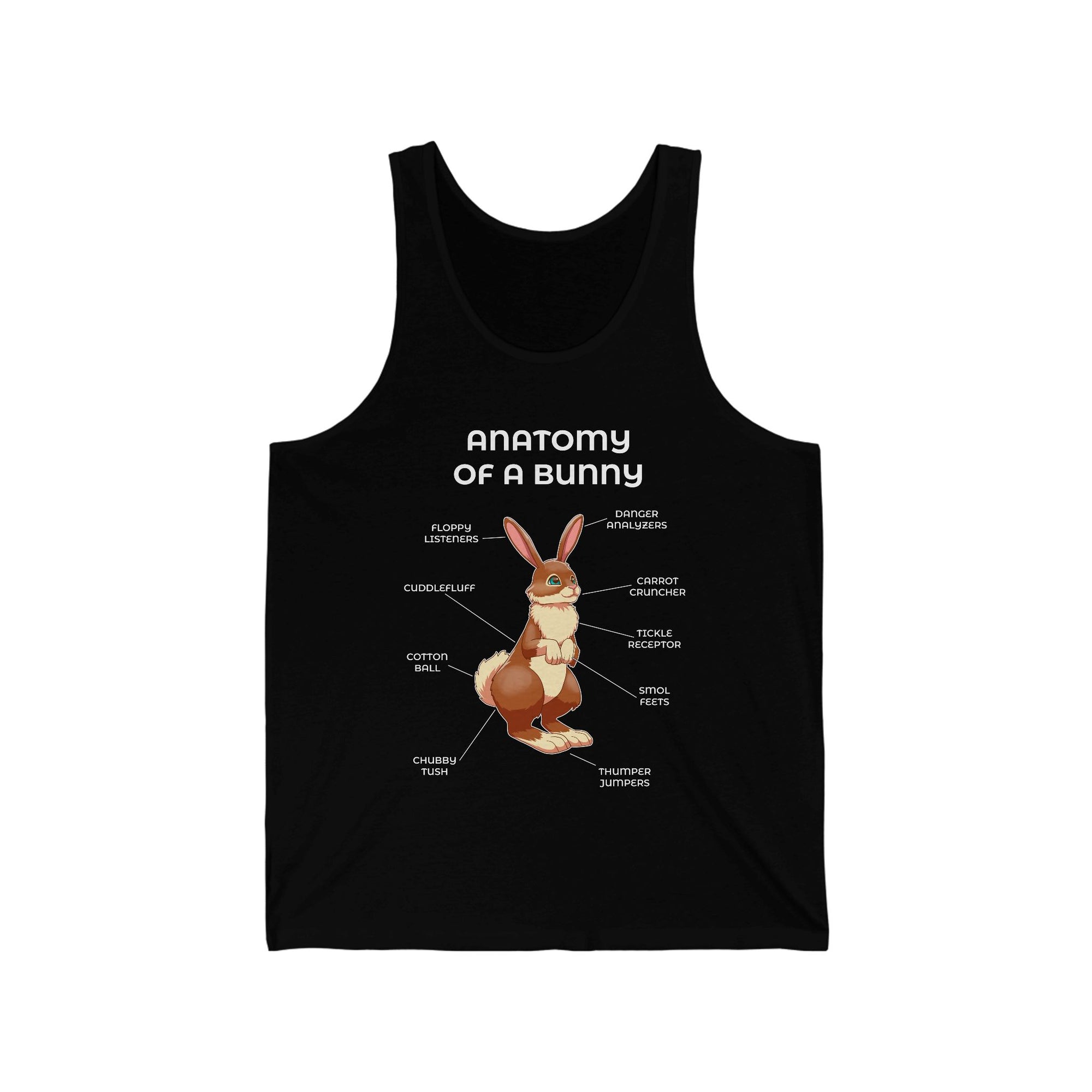 Bunny Brown - Tank Top Tank Top Artworktee Black XS 