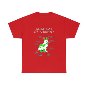 Bunny Green - T-Shirt T-Shirt Artworktee Red S 