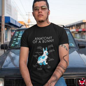 Bunny Light Blue - T-Shirt Tank Top Artworktee 