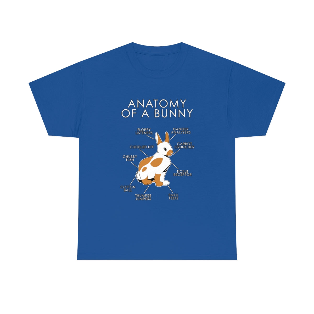 Bunny Orange - T-Shirt T-Shirt Artworktee Royal Blue S 