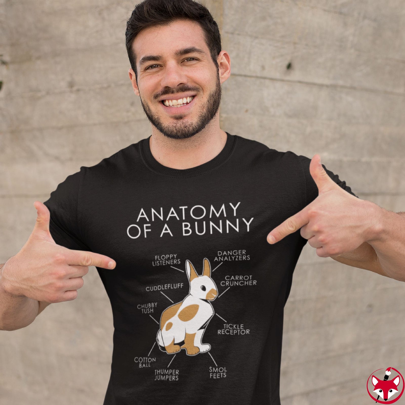 Bunny Orange - T-Shirt T-Shirt Artworktee 