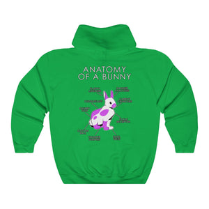 Bunny Pink - Hoodie Hoodie Artworktee Green S 