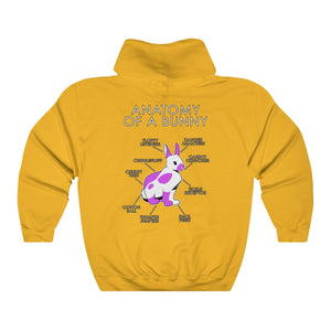 Bunny Pink - Hoodie Hoodie Artworktee Gold S 