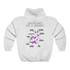 Bunny Pink - Hoodie Hoodie Artworktee White S 