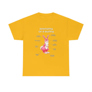 Bunny Pink - T-Shirt T-Shirt Artworktee Gold S 