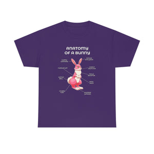 Bunny Pink - T-Shirt T-Shirt Artworktee Purple S 