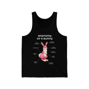 Bunny Pink - Tank Top Tank Top Artworktee Black XS 