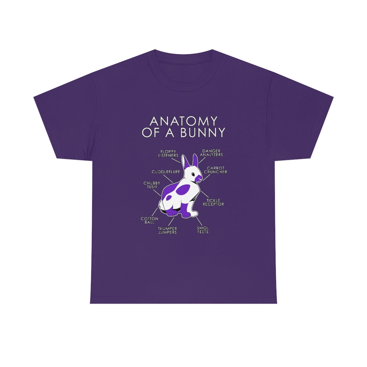 Bunny Purple - T-Shirt T-Shirt Artworktee Purple S 