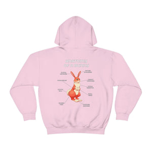 Bunny Red - Hoodie Hoodie Artworktee Light Pink S 