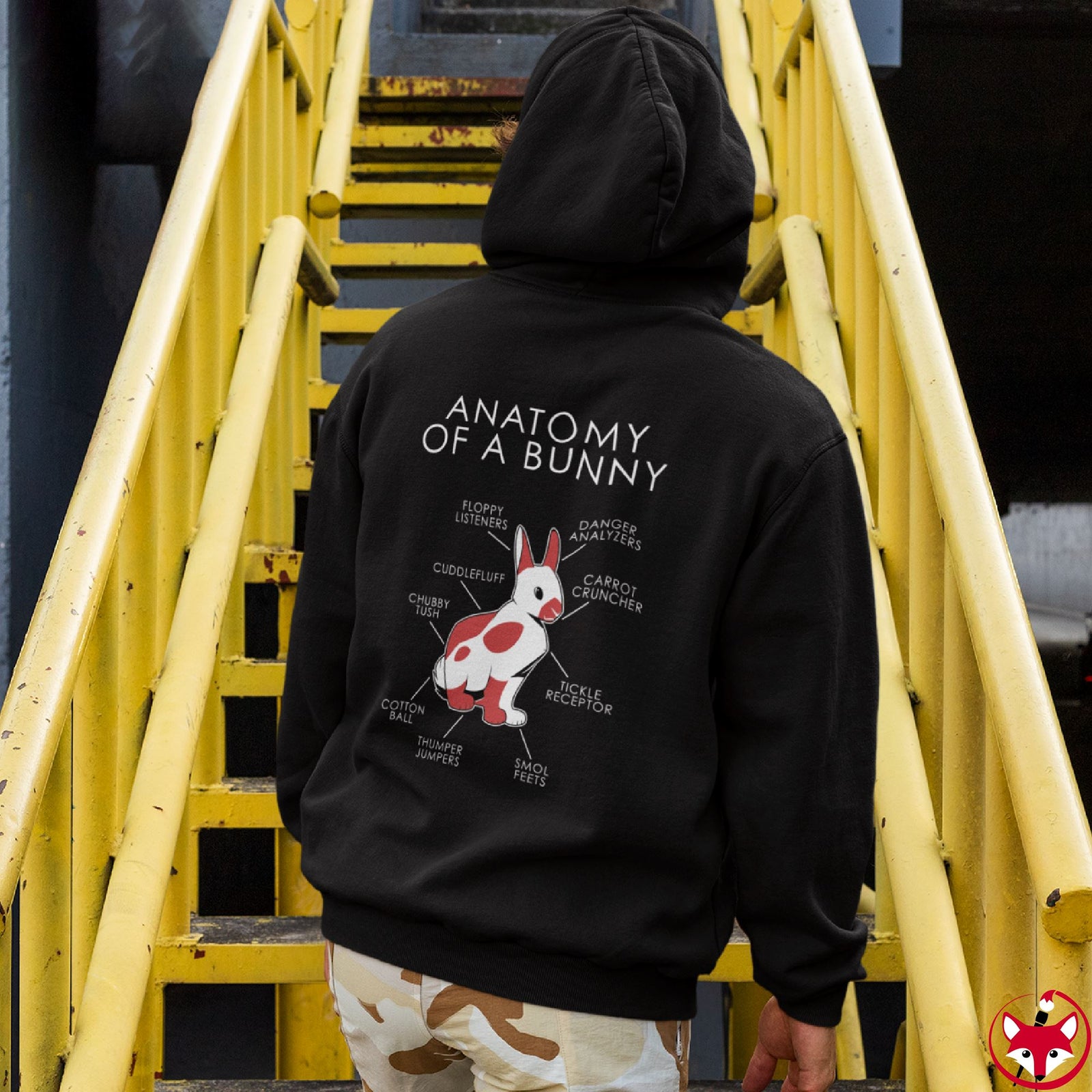 Bunny Red - Hoodie Hoodie Artworktee 