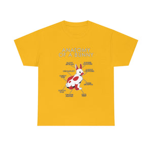 Bunny Red - T-Shirt T-Shirt Artworktee Gold S 