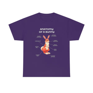 Bunny Red - T-Shirt T-Shirt Artworktee Purple S 