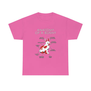 Bunny Red - T-Shirt T-Shirt Artworktee Pink S 