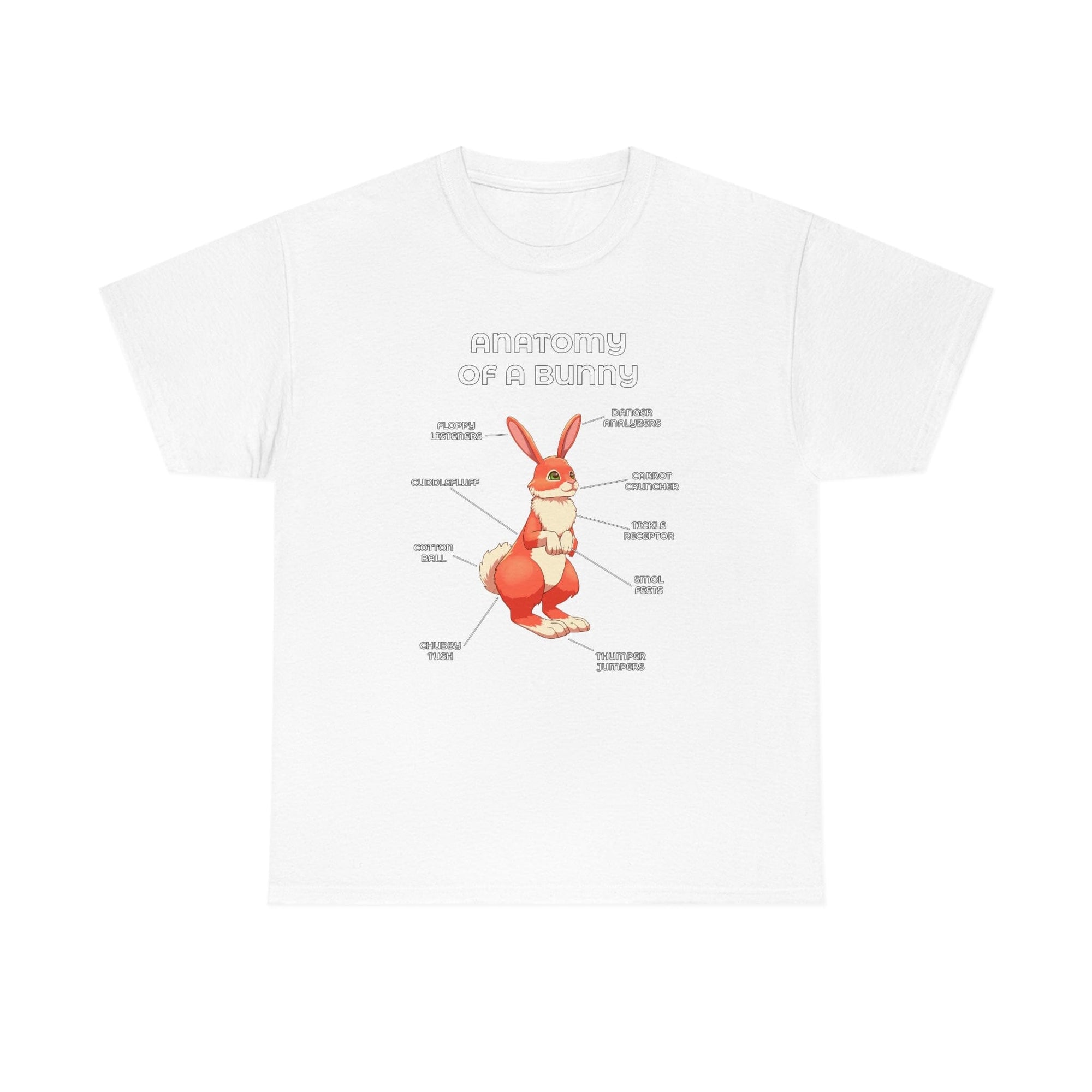 Bunny Red - T-Shirt T-Shirt Artworktee White S 