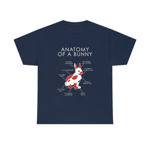 Bunny Red - T-Shirt T-Shirt Artworktee Navy Blue S 
