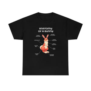 Bunny Red - T-Shirt T-Shirt Artworktee Black S 