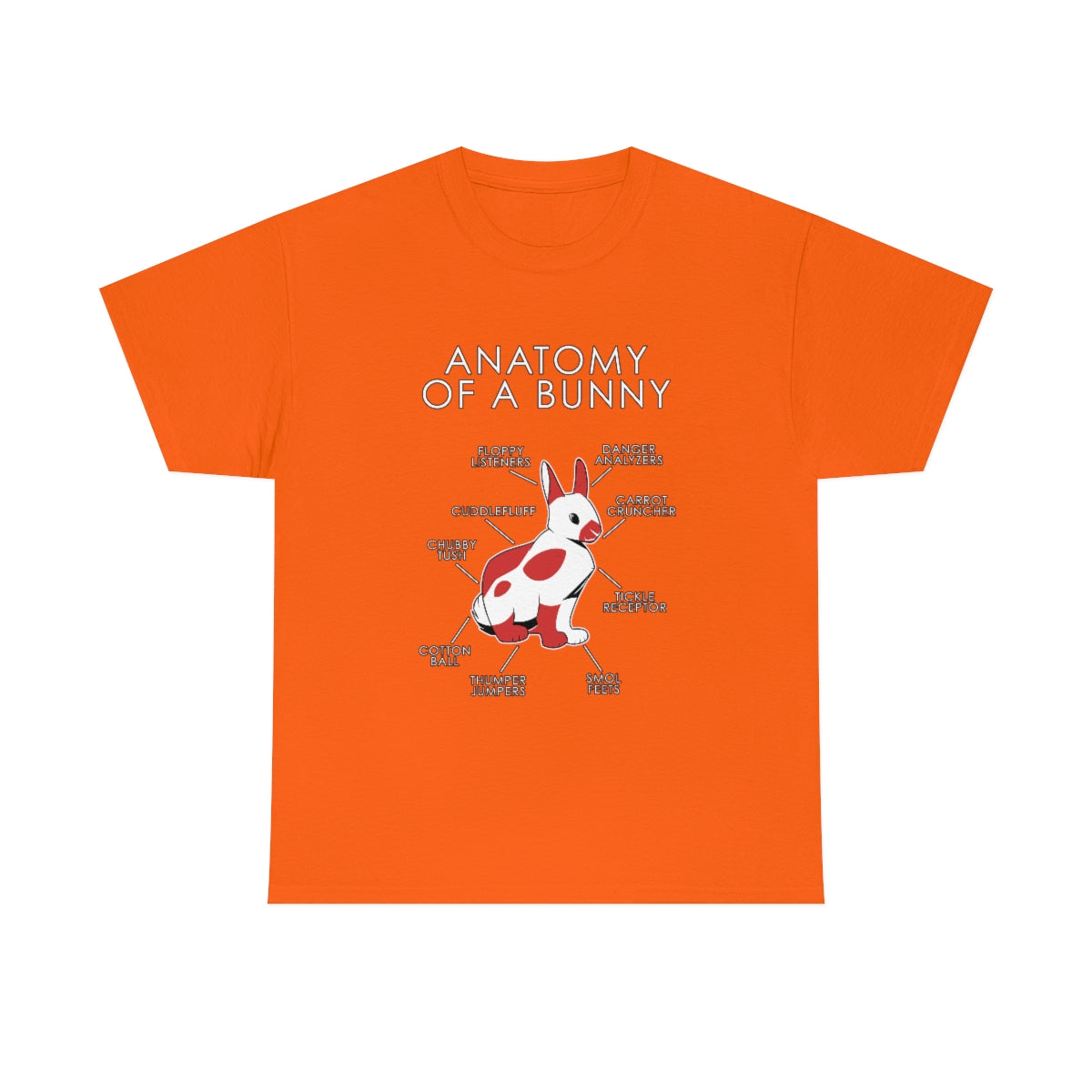 Bunny Red - T-Shirt T-Shirt Artworktee Orange S 