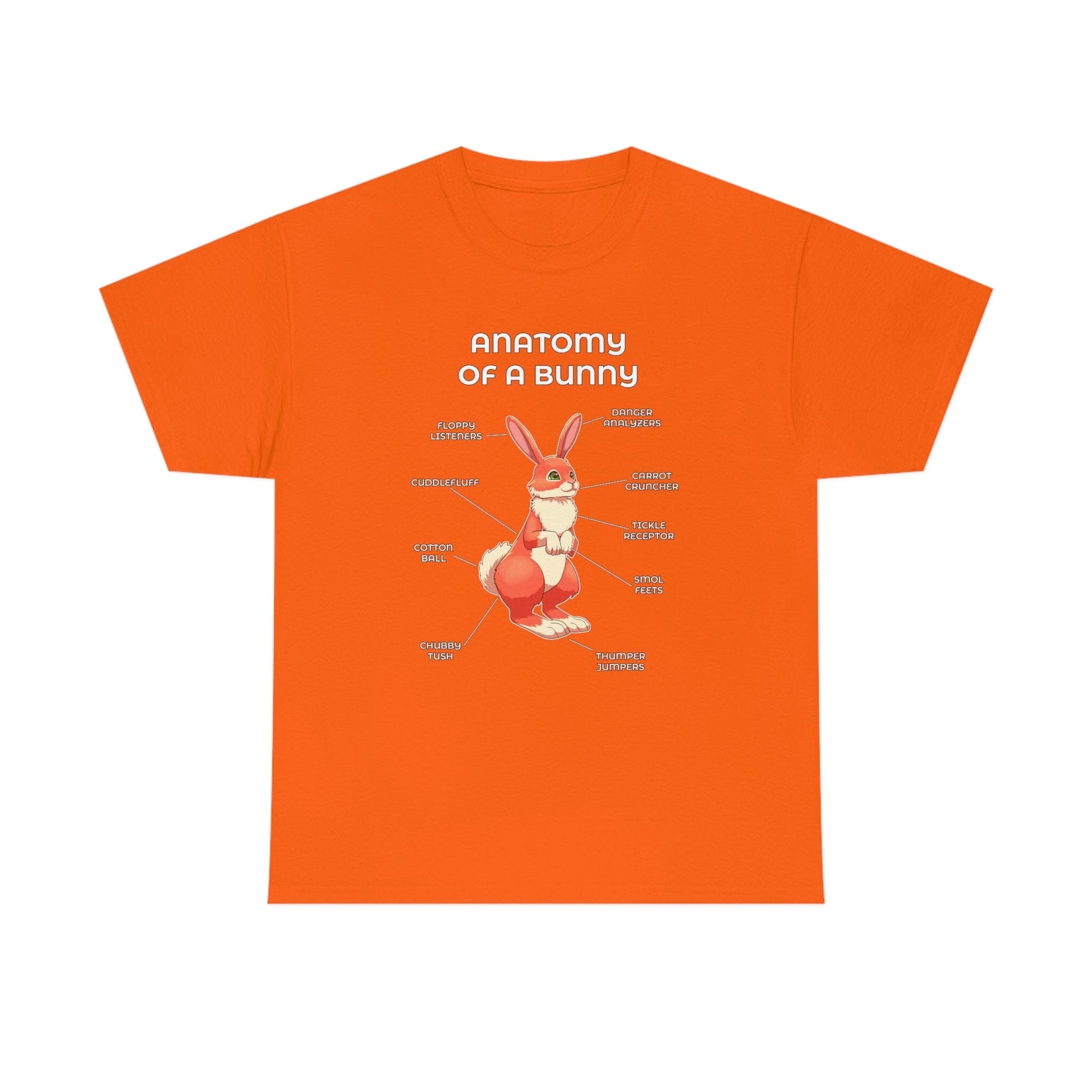 Bunny Red - T-Shirt T-Shirt Artworktee Orange S 