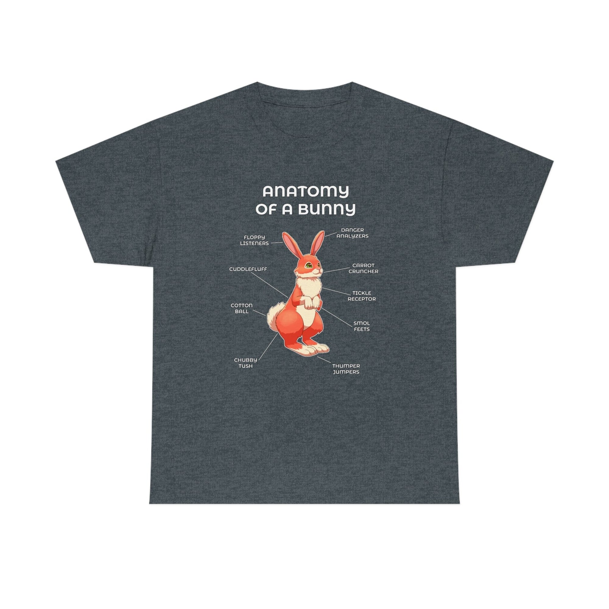 Bunny Red - T-Shirt T-Shirt Artworktee Dark Heather S 