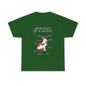 Bunny Red - T-Shirt T-Shirt Artworktee Green S 