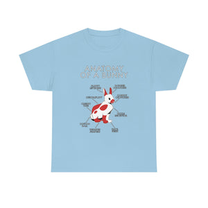 Bunny Red - T-Shirt T-Shirt Artworktee Light Blue S 