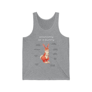 Bunny Red - Tank Top Tank Top Artworktee Heather XS 