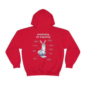 Bunny Silver - Hoodie Hoodie Artworktee Red S 