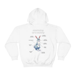 Bunny Silver - Hoodie Hoodie Artworktee White S 