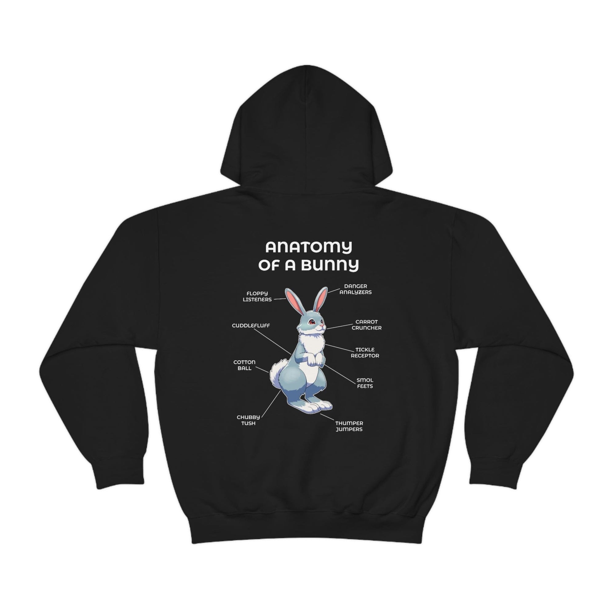 Bunny Silver - Hoodie Hoodie Artworktee Black S 