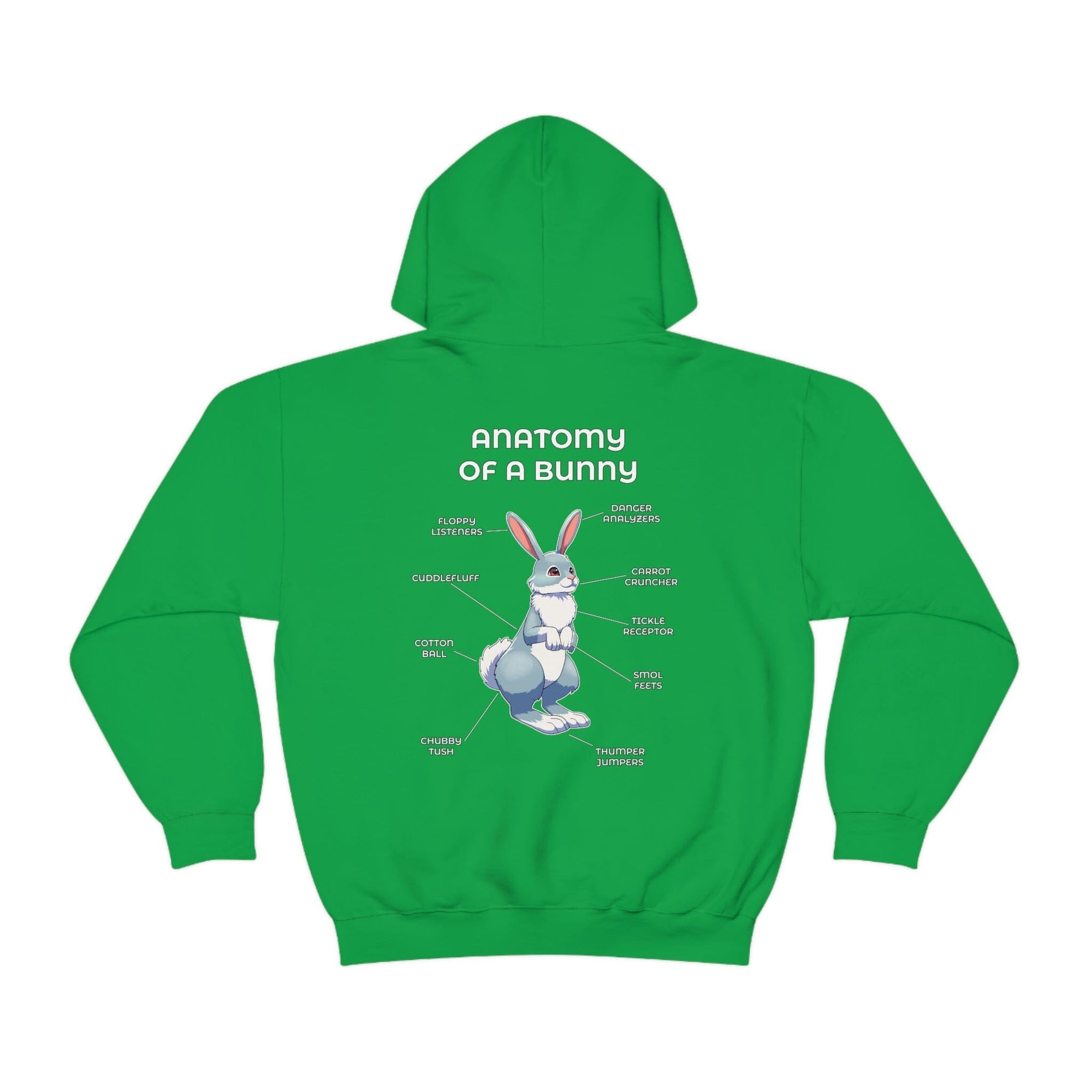 Bunny Silver - Hoodie Hoodie Artworktee Green S 